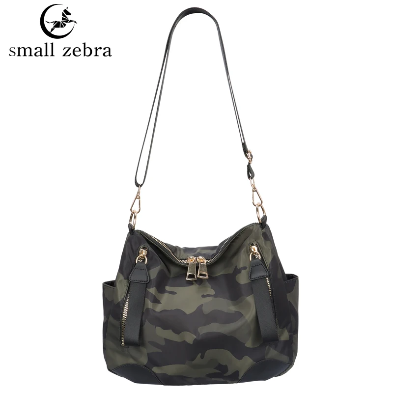 

Women Nylon Crossbody Bag Hobo Tote Bag Large Capacity Lightweight Travel Shoulder Bag with 2 Straps