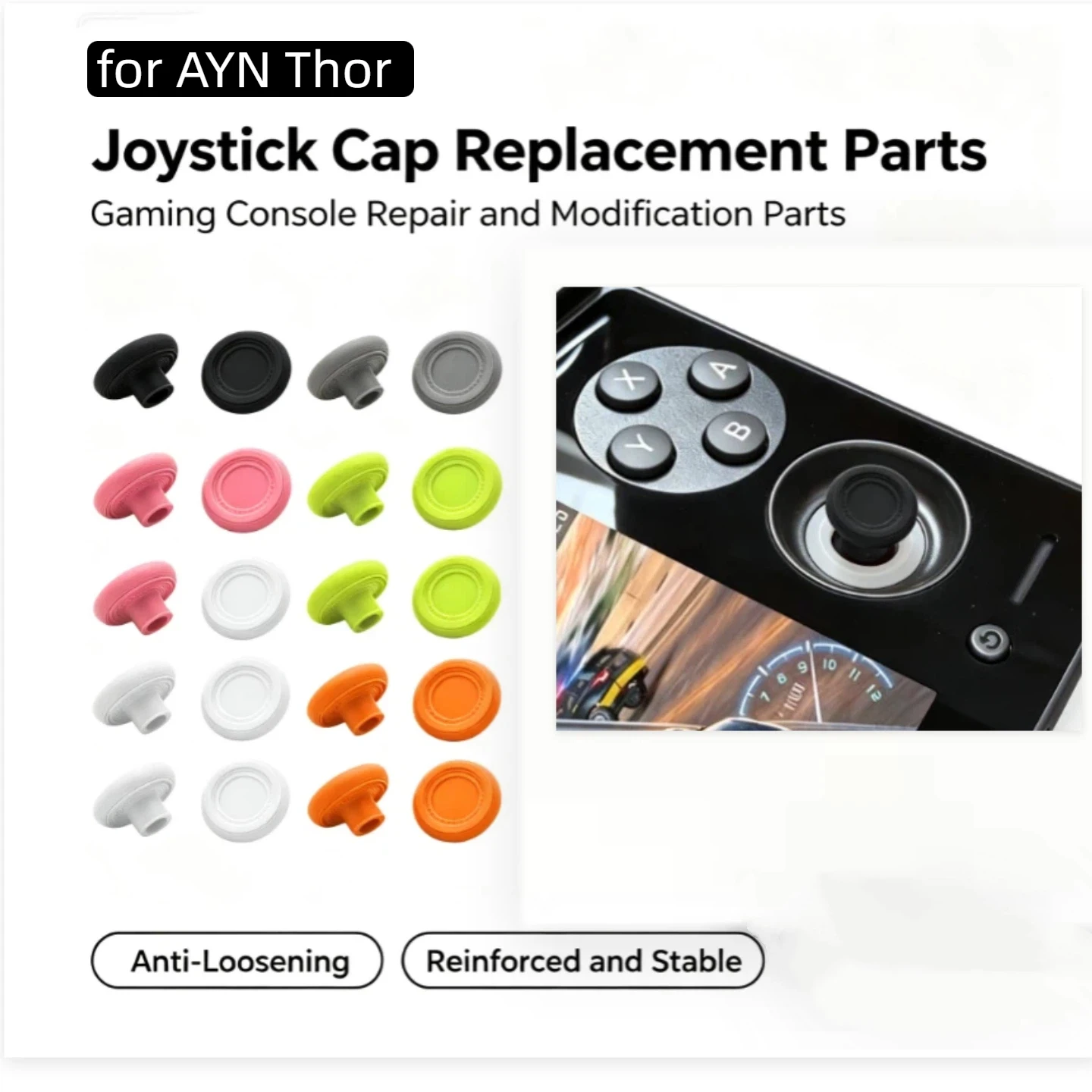 Gaming Console Joystick - Joystickdop Vervangende onderdelen voor AYN Thor