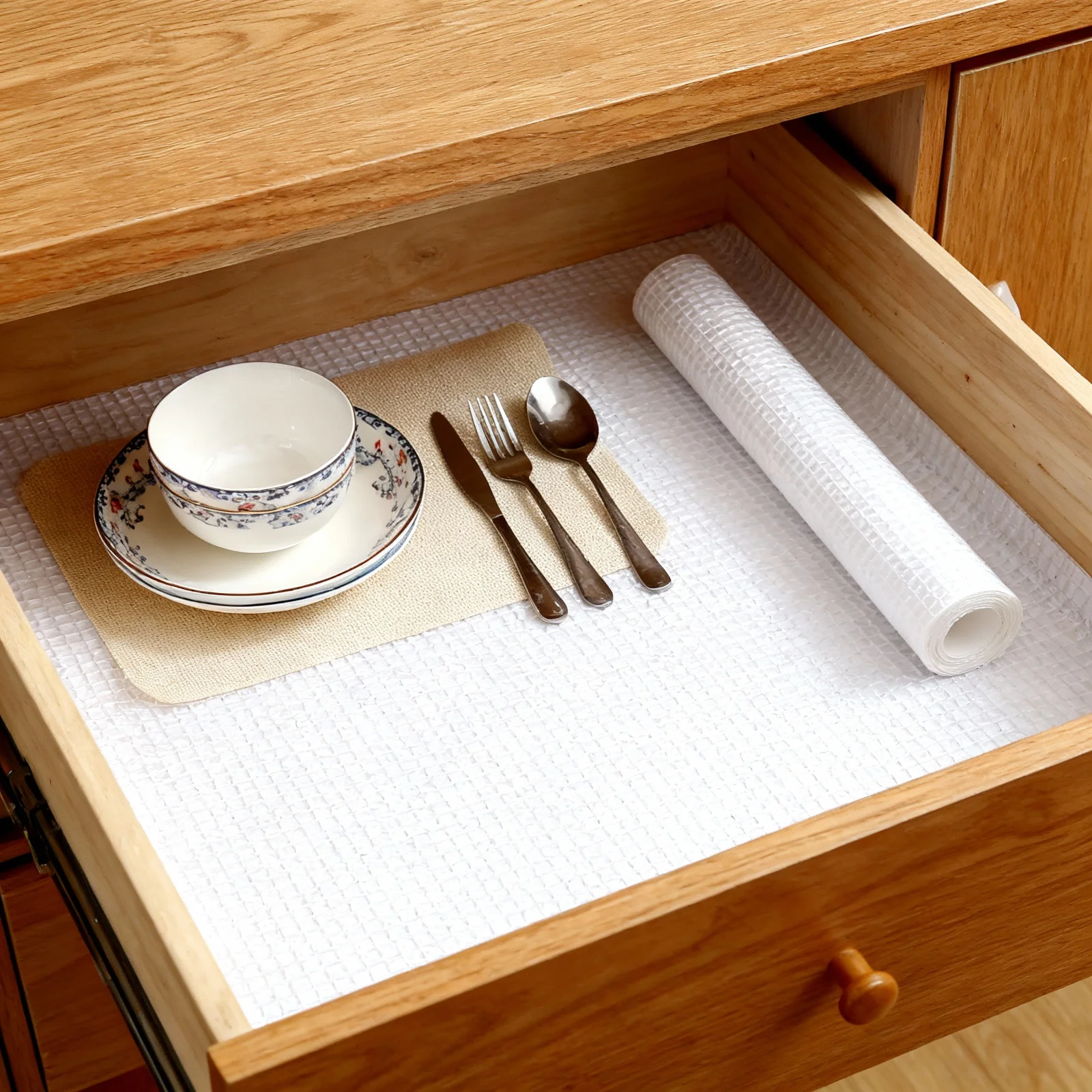 

1 Roll Waterproof Mat Refrigerator Washable Liner Fridge Shelf Eva Pad Kitchen Cabinet Drawer Organizer Plastic Storage