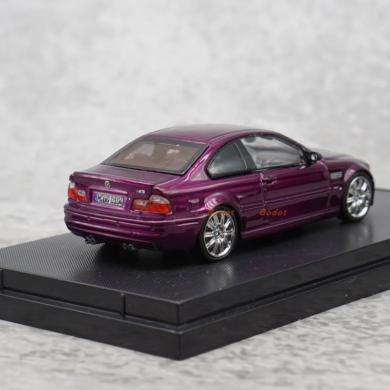 新入荷 Sw Sh 1:64 BMW M3 E46 合金製ミニカー ミニチュアダイキャスト BMW オーナメント カスタム玩具 子供向けギフト
