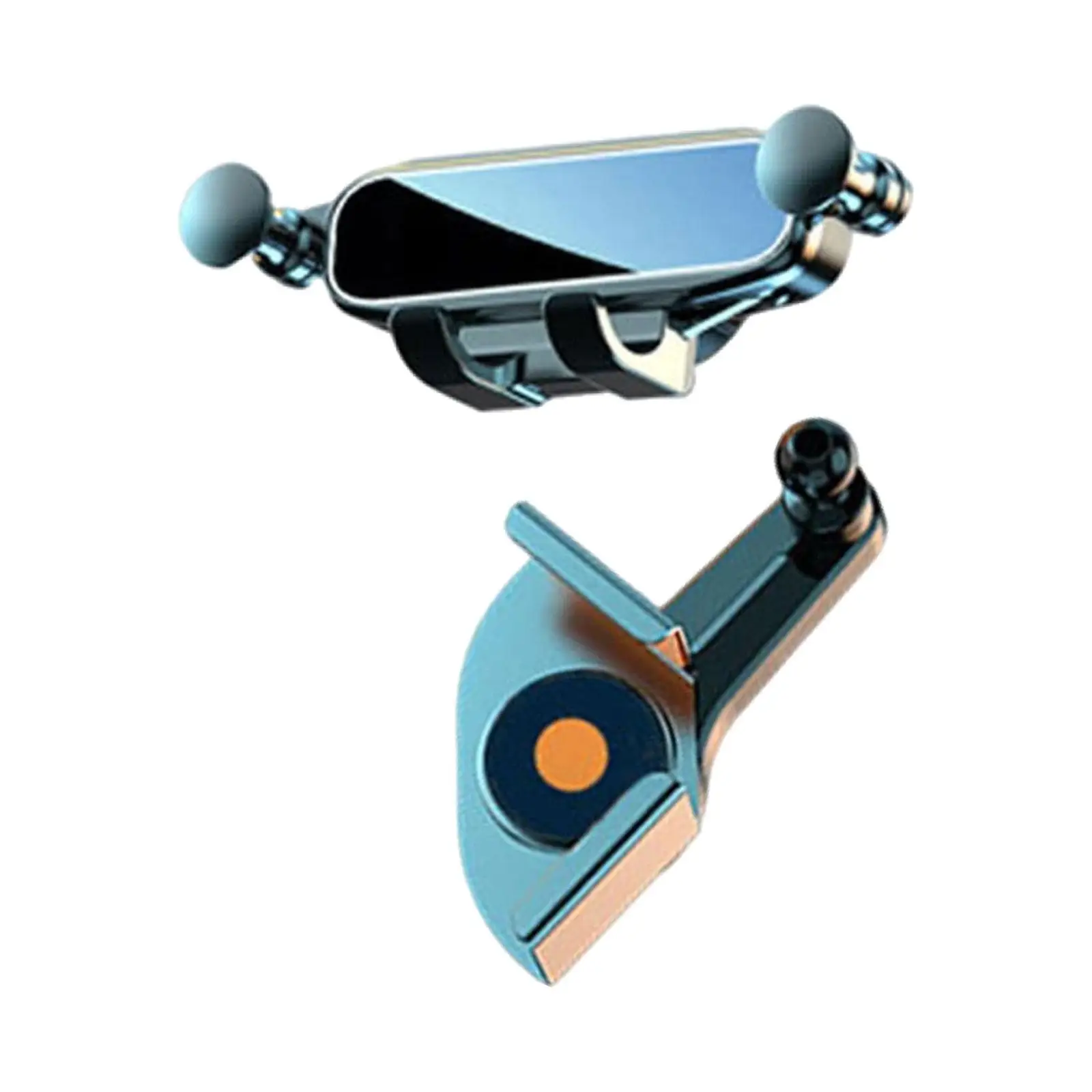 Car Phone Holder Air Vent Universal Automatic Locking Center Console Bracket