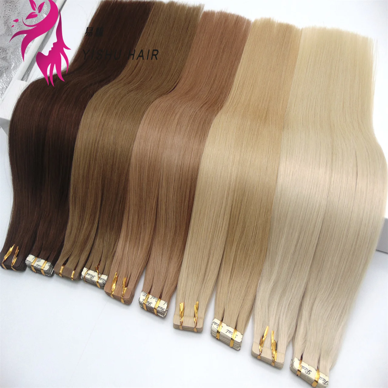 Tape in Hair Extension Raw Vir - огляд і ціна Invisible Tape In Extensions Real Hair