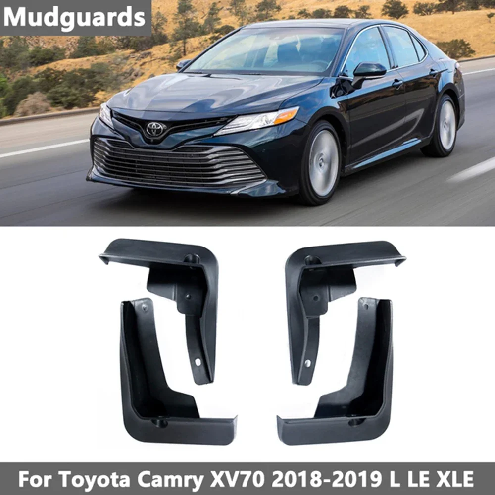 Mud Flaps for Toyota Camry XV70 2018 2019 2020 2021 2022 2023 Mudguards Splash Fender Guard Front Wheel Car Styling Accessories