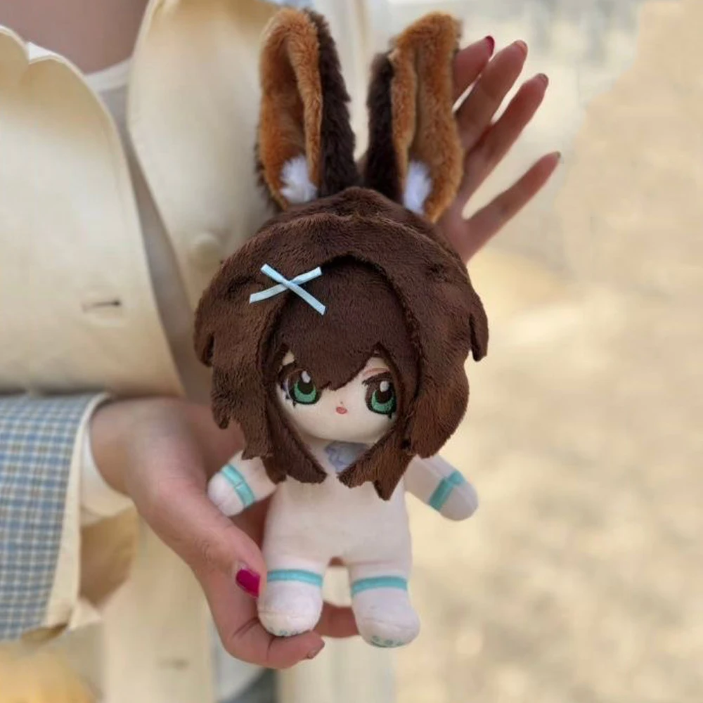 

Плюшевая кукла Амия 20 см: Супермилая, с ушками, для косплея, по мотивам аниме и игр, забавная декоративная мягкая игрушка-персонаж