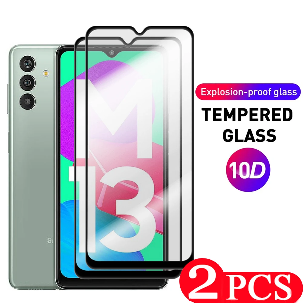 2Pcs Tempered Glass For Samsung Galaxy F14 M14 M13 M12 M31 M32 M33 M21 M22 M23 M42 protective film M30 M30S M02 Screen Protector