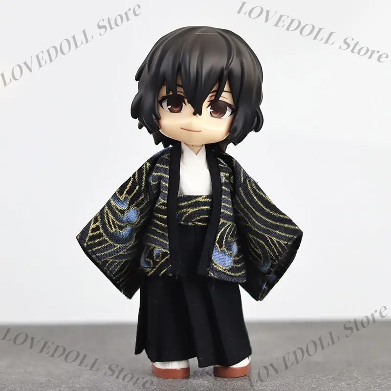 Dazai Osamu ob11 Anime Handsome Body Clothes Suit Figure Cosplay Cartton Figurine Doll Toy Model Xmas Gift