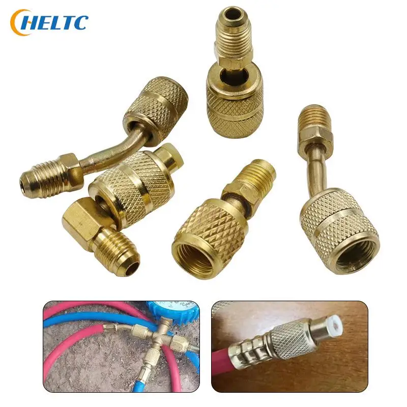 R22 to R410 Air Conditioning Fluoride Tube High Pressure Freon Pipe Refrigerator Adapter Liquid Adding Pipe Tool Accessories