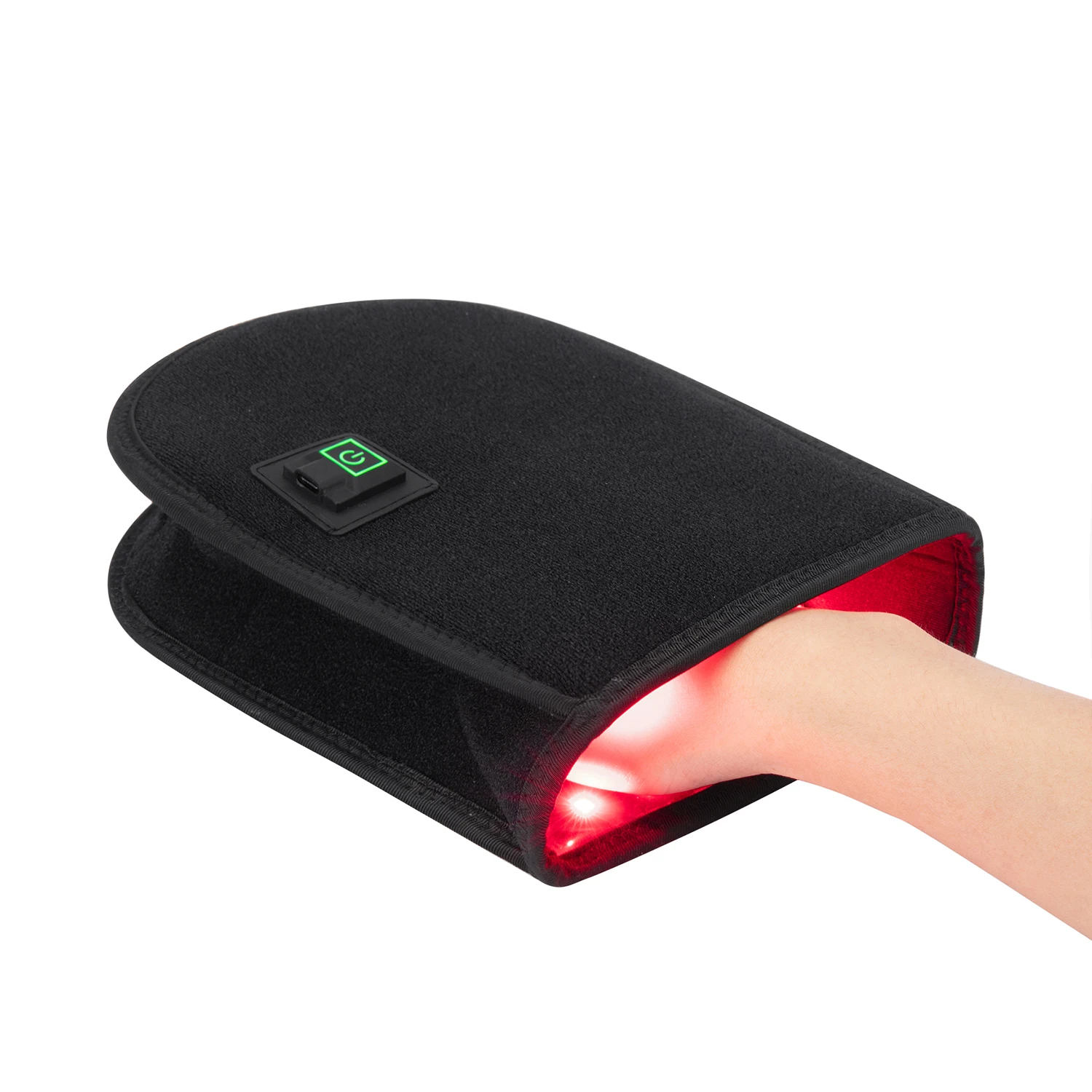 Sunsred 660nm 850nm Photon Led Light Therapy Hand Fingers Wrist Red Light Therapy glove Device