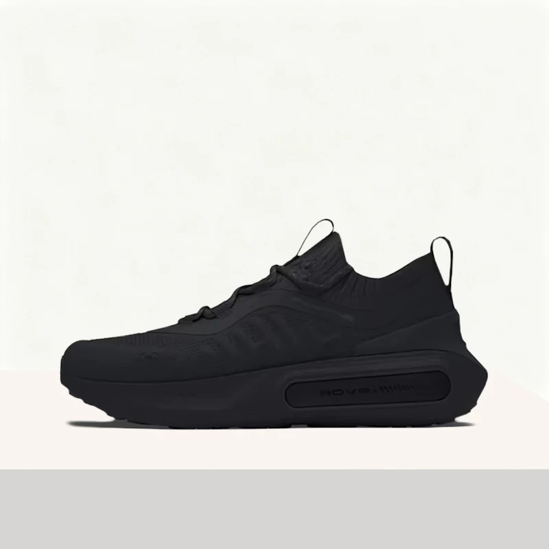 Under Armour Phantom 4 Men's Black Low-Top Runners – Stylish Versatile Minimalist Cushioned Comfortable Fit 3027593-002