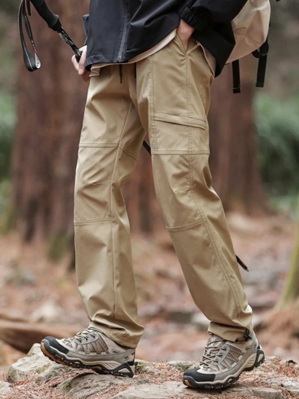 

Мужские профессиональные походные брюки для активного отдыха, весна-осень, в американском стиле, функциональные, ветрозащитные, новинка 2024 года