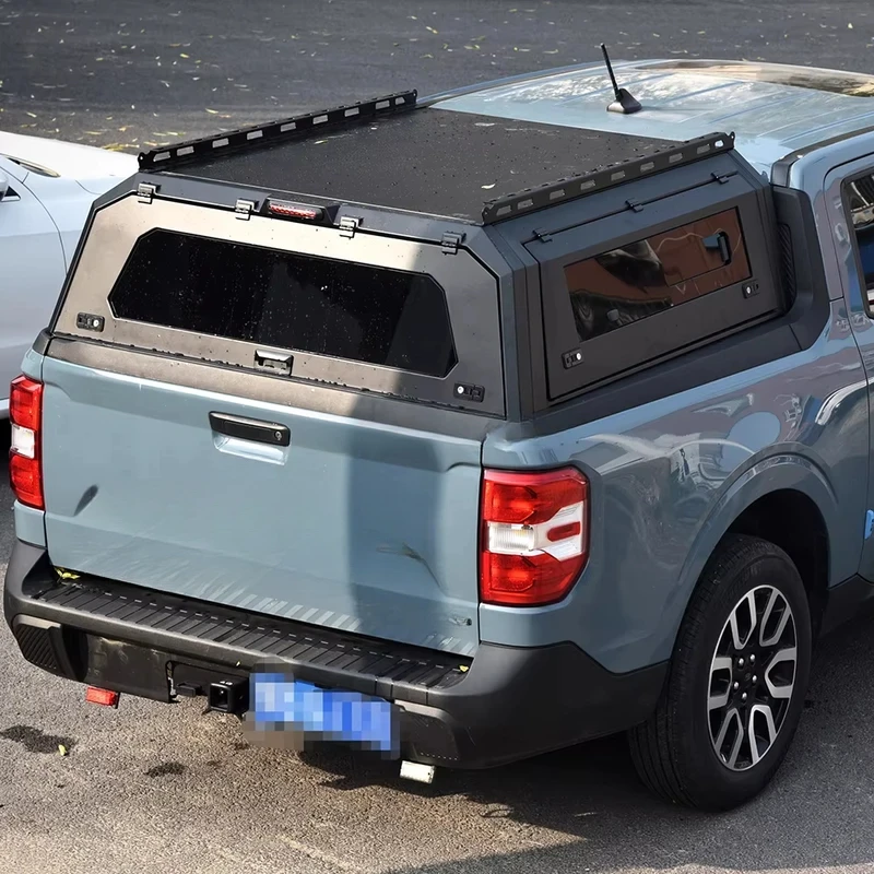 

Top quality 4X4 Steel Pick up Truck Caps Camper Shell Rear Hardtop Topper Offroad Accessories Canopy Cover for Maverick 2023