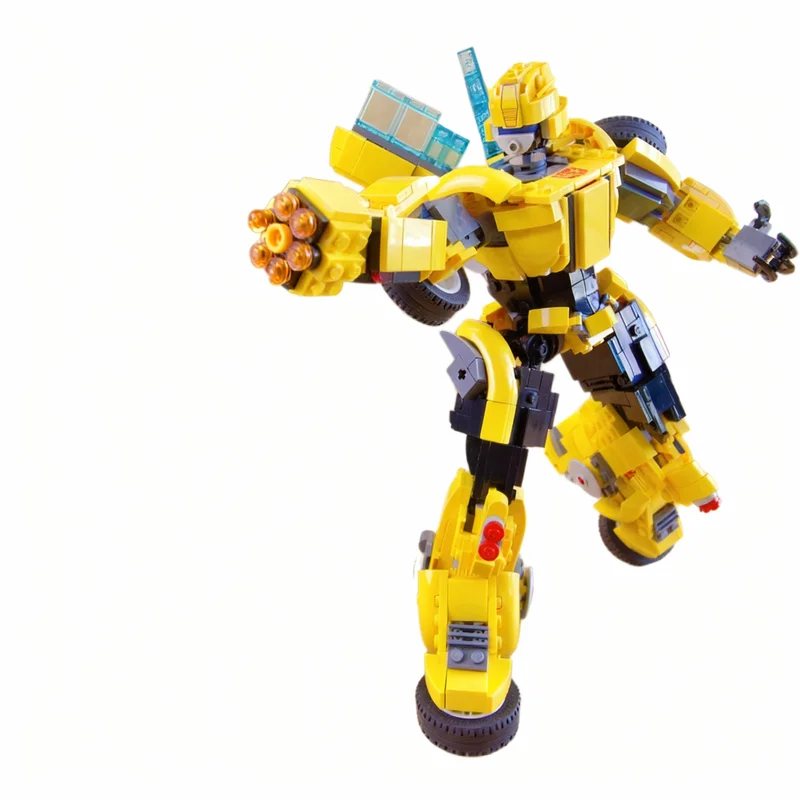 

865PCS MOC Creative Model Bumblebee Build DIY Ideas Assembly Building Blocks Birthday Gift Display Collectible Home Display Gift