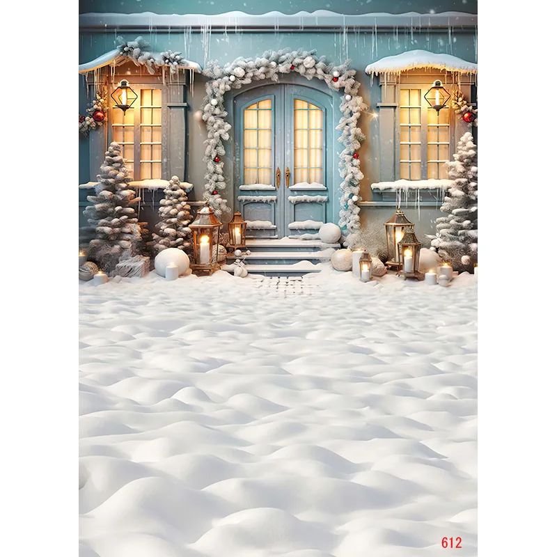 Fondo fotográfico para decoración del día de Navidad, telón mágico de Nochebuena, Feliz Año Nuevo, accesorios de estudio Creath, JD-29