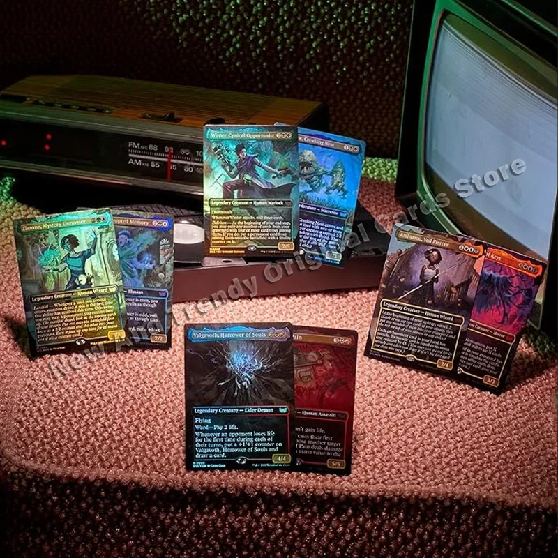 Oryginalna Magic The Gathering Duskmourn House of Horror Commander Deck Bundle Box Limitowana sprzedaż Gry karciane TCG Kolekcjonerskie