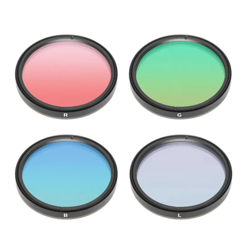 ToupTek 2 Inch LRGB Filter Set for Astrophotography Deep Space Photography Filter and Planetary CCD Imaging