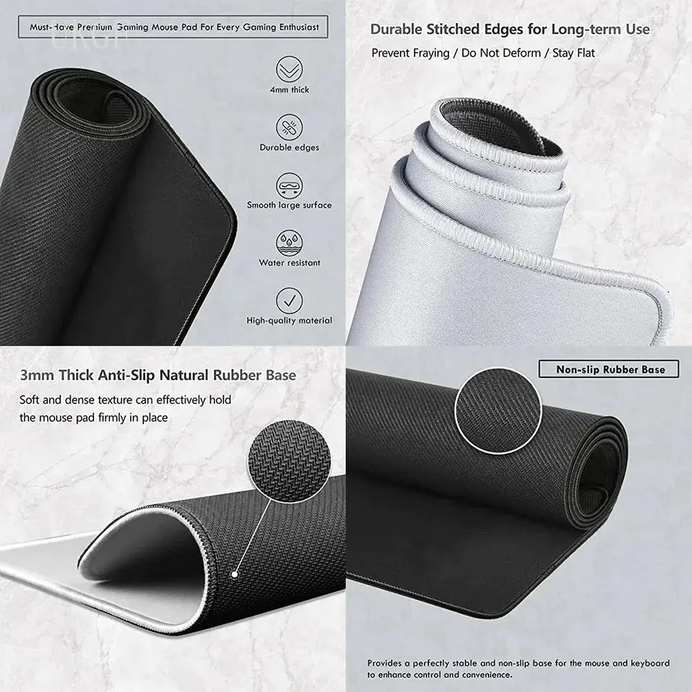 900x400 Custom Card Game Pads HD Mousepad Computer Mouse Pad XXL Non-Slip Natural Rubber Carpet Mouse Mats Desktop DIY Mouse Pad