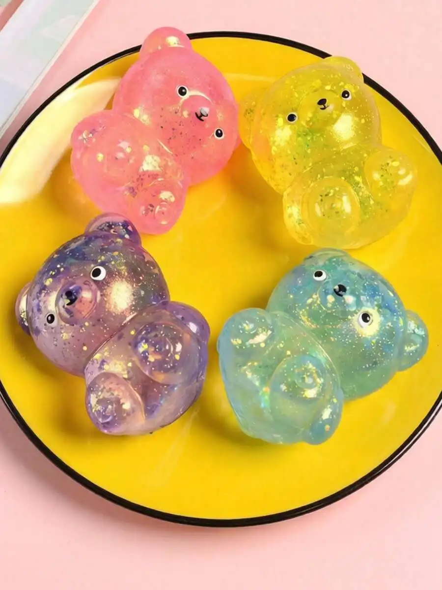 

POKOJA LAND A Squeeze Stress Relief s, Squeezing Sugar Ball Fidget s, Containing Viscous Substance, Suitable For Relievi