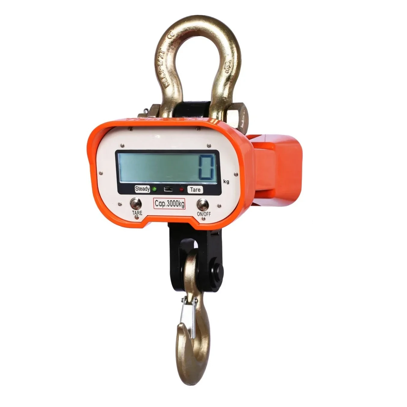 Forte anti-ovelo de controle remoto digital elétrico 20T pesando guindaste balança de elevação