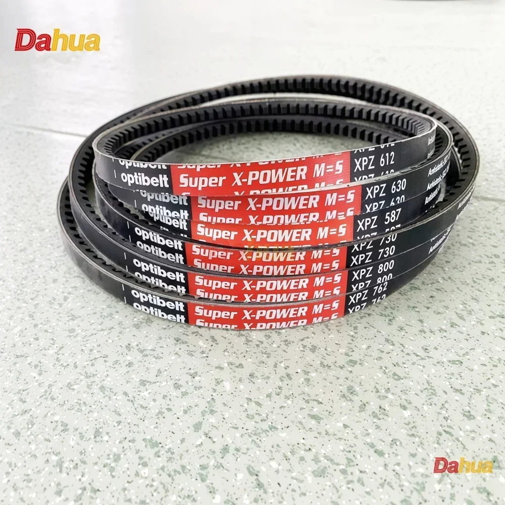 Germany opt XPZ V-Type toothed belt XPZ1437 1462 1487~~3550 Red label and white label Obi air compressor belt industrial belt