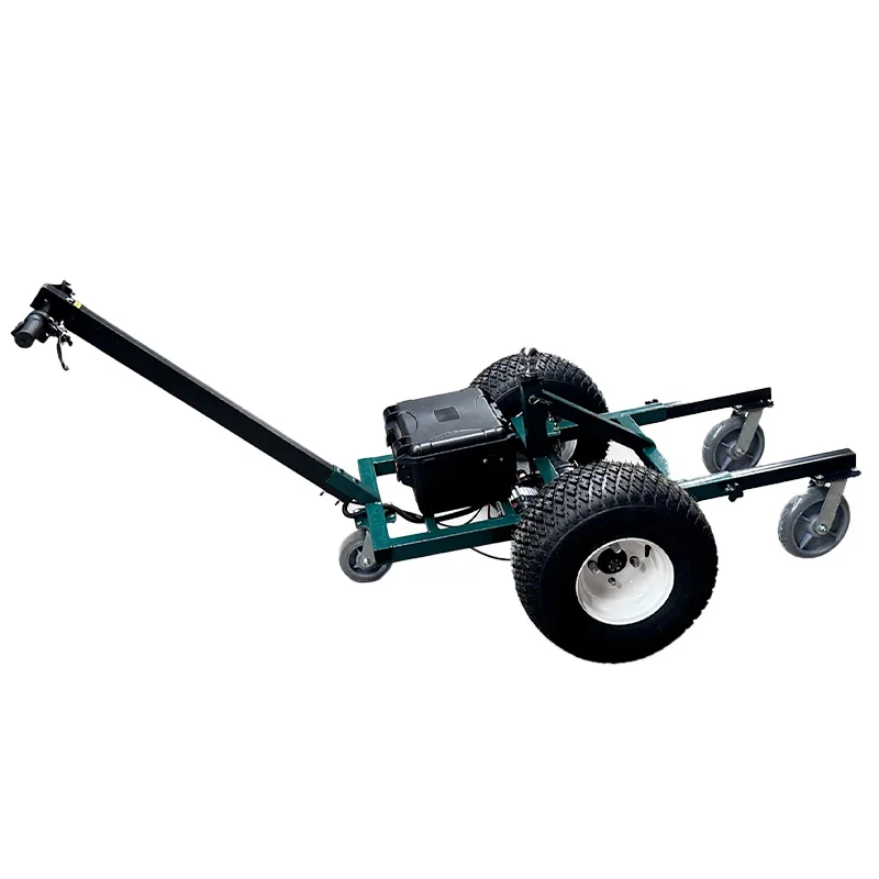 

Electric Power 5-Wheel Heavy Duty Trailer Mover 2' Ball Adjustment Electric Car Dolly Hitch Material Handling Equipment