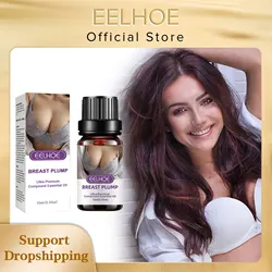 EELHOE Breast Enlargement Oil Breast Growth Hormone Strengthen Skin Elasticity Moisturizing Skin Care Body Firming Massage Oil