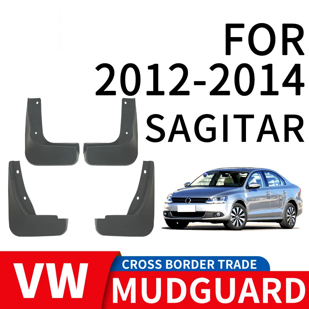 

For 2012-2014 VOLKSWAGEN SAGITAR mudguard Mudflaps Front Rear Flares Splash Guards Cover Car Accessoie