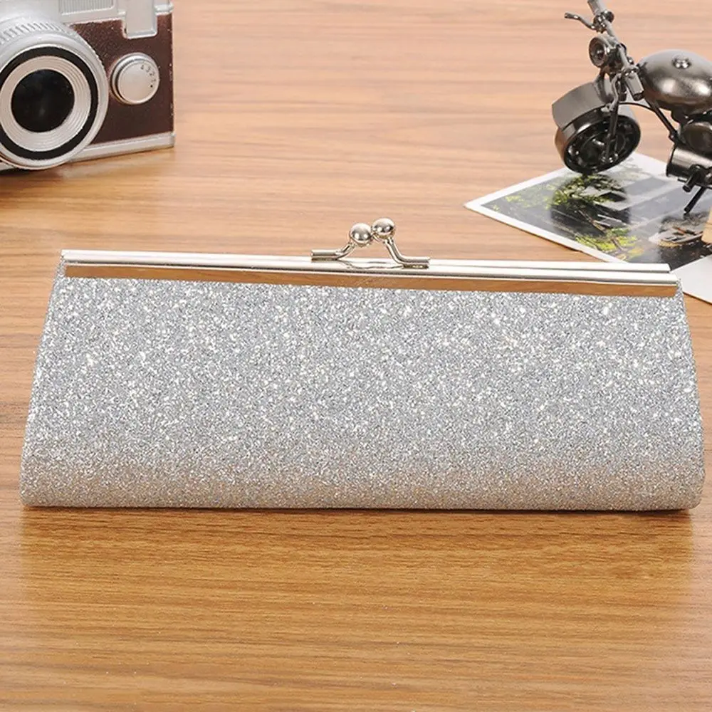 

Women's with The Chain Glitter Wedding Bridal Purse Clutch Purse Handbag Evening Bag Shoulder Bag
