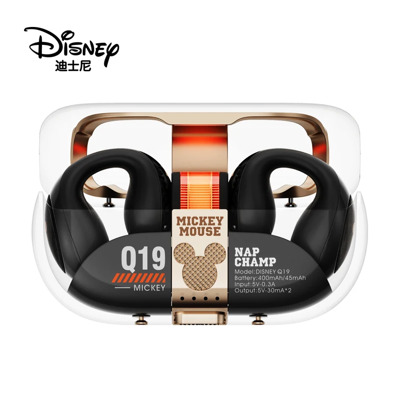 

Disney Clip-On Wireless Earphones Q19 High Quality HIFI Sound Headphones Earclip Noise Canceling Gaming Sports Bluetooth Headset