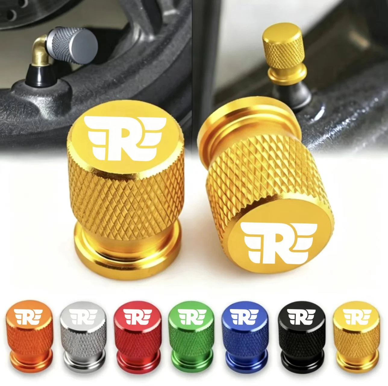 Latest Motorcycle Tire Valve Stem Cap Suitable for Enfield Series Models Black ABS Plastic Valve Cap for Bicycle And Scooter