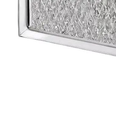 Aluminum Microwave Grease Filter 20x15cm Reusable Metal Mesh For GE For Electrolux For LG Oven Range Hood Kitchen Air Purificati
