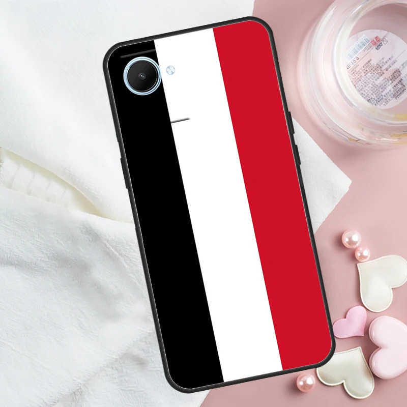 علم اليمن معطف الأسلحة ل Realme GT 7 Pro GT 5 6 6T C67 C61 C55 C53 C51 C21Y C25S C75 10 11 12 13 14 Pro Plus Case #3