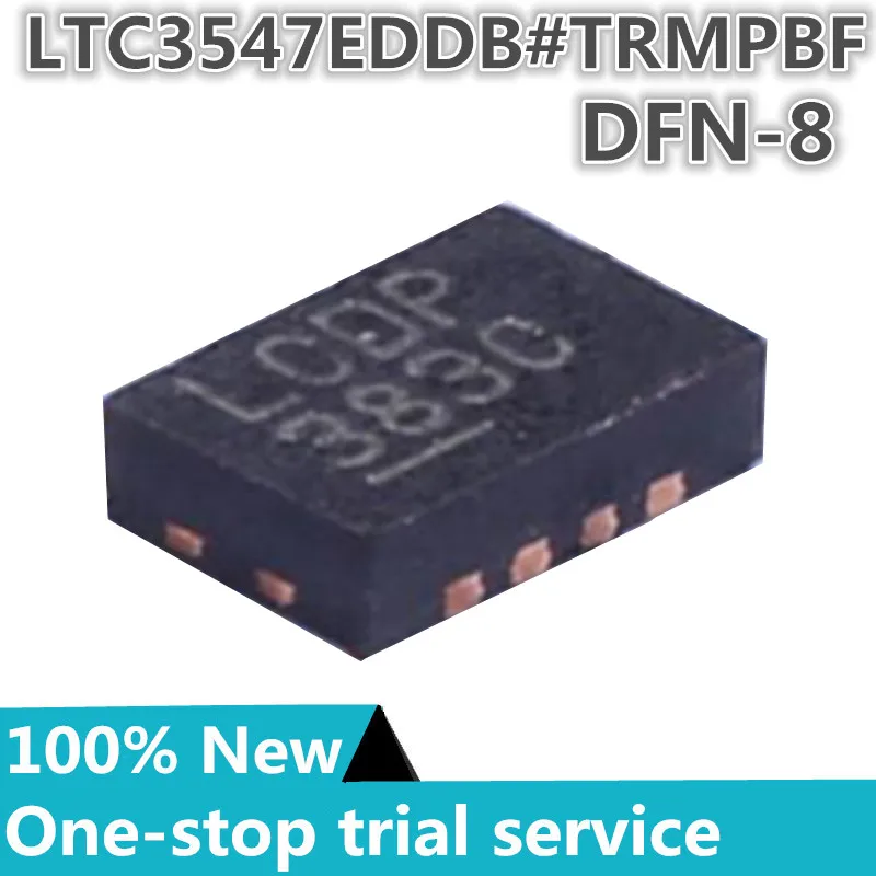 2-100PCS %New original LTC3547EDDB#TRPBF LTC3547 LTC3547EDDB Silkscreen LCDP package DFN-8 step-down regulator