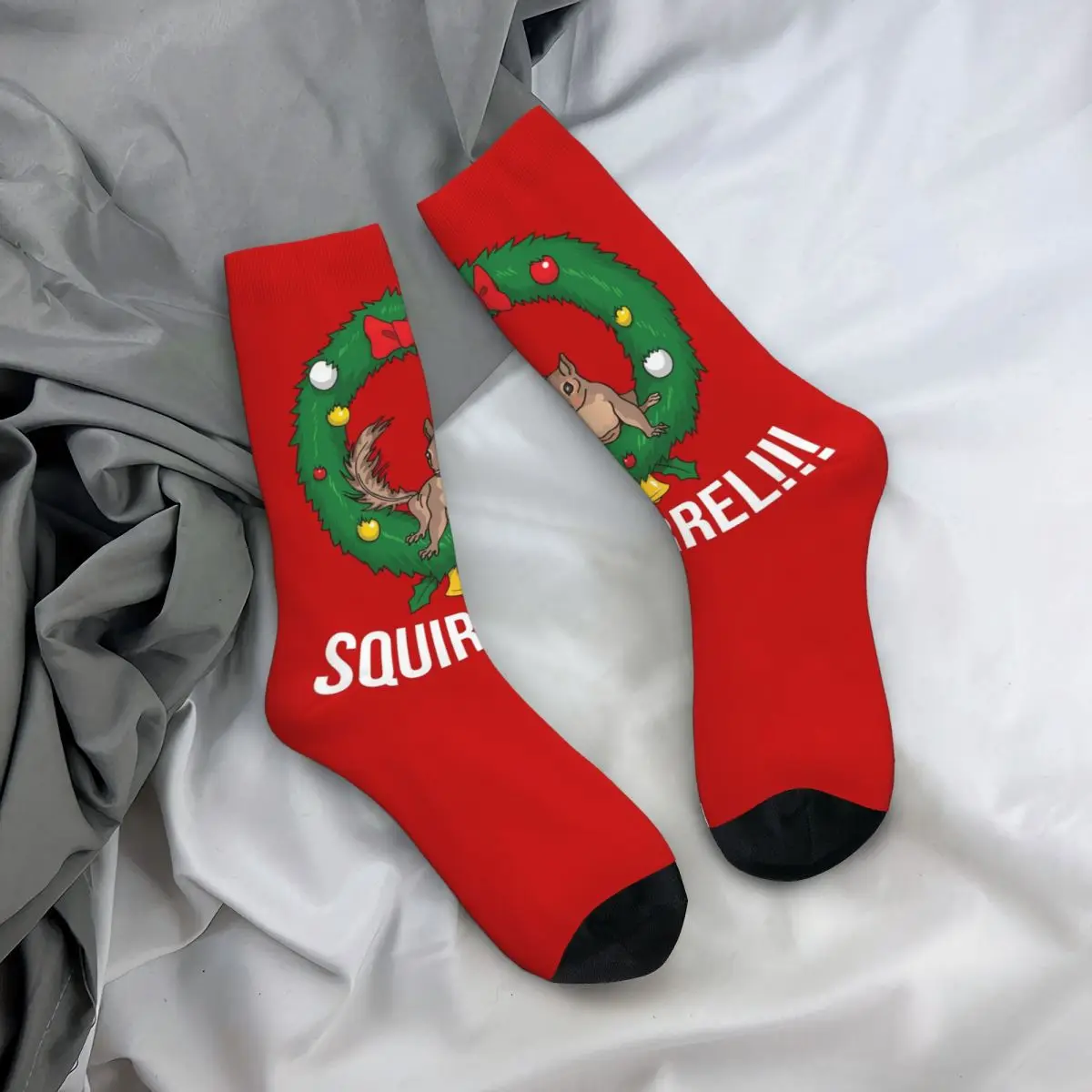 

Всесезонные чулки для экипажа Белка!!! Носки, забавные длинные носки, аксессуары для мужчин и женщин, подарки