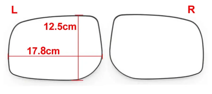 Car Mirrors For Toyota Camry 2006 2007 2008 2009 2010 2011 Car Accessories Side Mirror Lens Door Wing Mirrors Glass with Heating