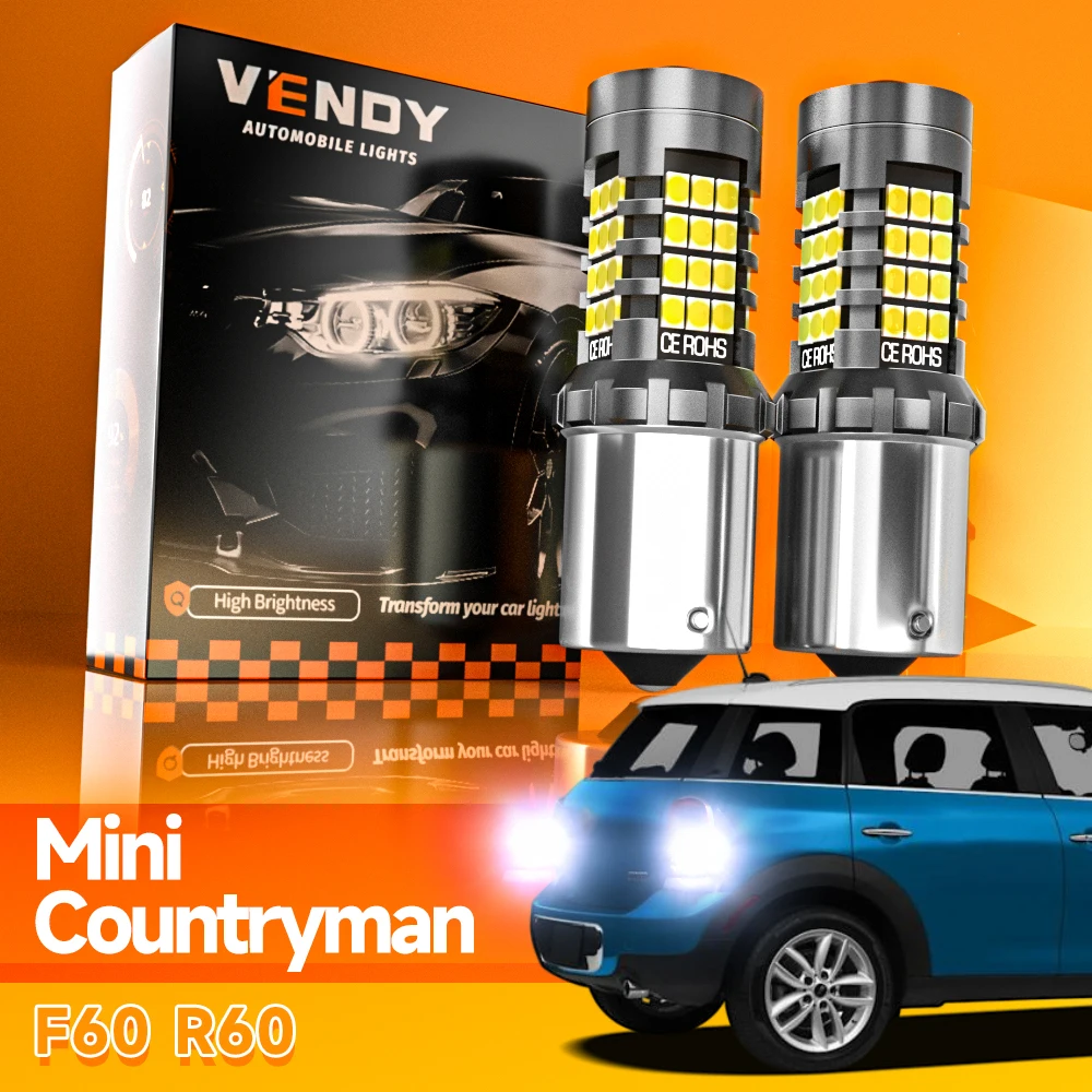 

2pcs For Mini Cooper Countryman F60 R60 2010-2019 LED Reverse Light Backup Lamp 2012 2013 2014 2015 2016 2017 2018 Accessories