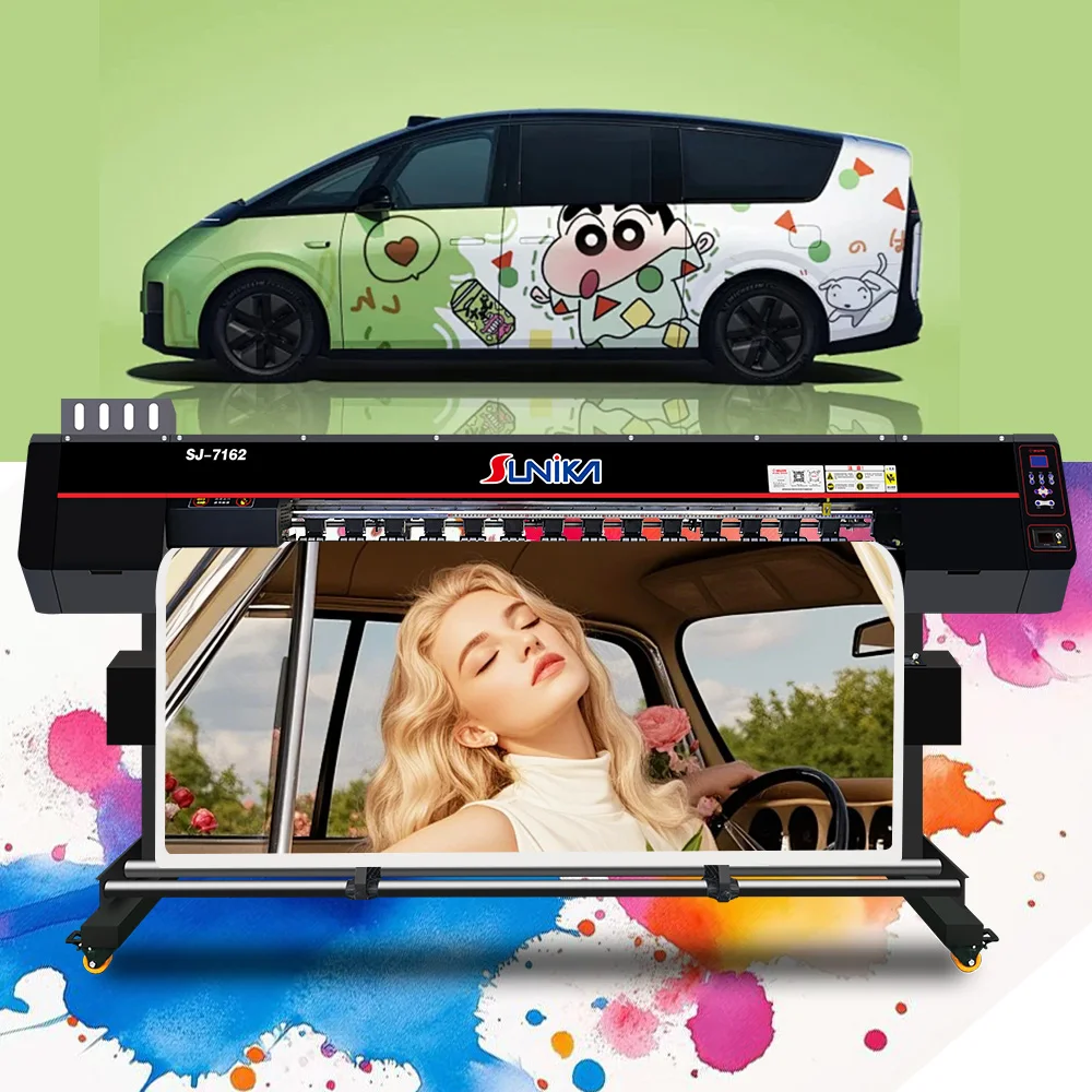 

Skycolor 1.6m Eco-solvent Printer Inkjet Printer Digital Banner Sticker Vinyl Printing Machine Inkjet Plotter