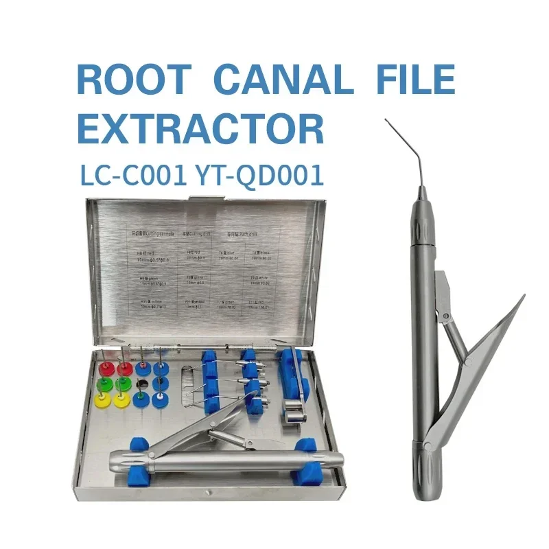 Oral Tool Assortment Nickel Titanium Files Precise Extraction of Fractured Root Canal Instruments Broken needle extractor set