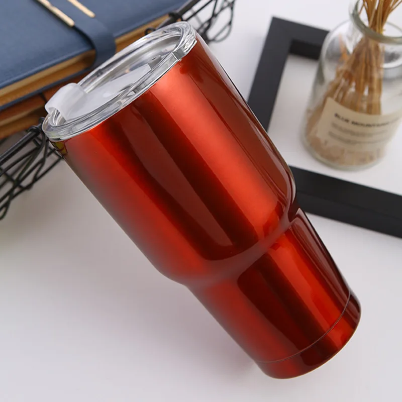 ماجيك الفولاذ المقاوم للصدأ تجميد كوب قارورة عازلة الجليد القهوة شرب فراغ معزول زجاجة سيارة السفر في الهواء الطلق كوب جبل ﻿   30 أوقية