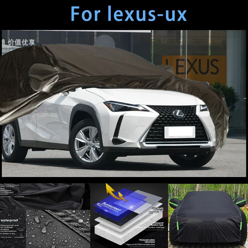 

For lexus-ux Outdoor Protection Full Car Covers Snow Cover Sunshade Waterproof Dustproof Exterior Car accessories