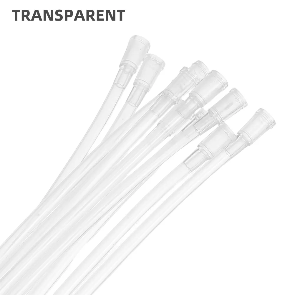 

100 Pcs Baby Bird Feeding Tubes Animal Pet Feeder Water Feeding Hose For Parrots Budgies And Small Birds 2x80 mm