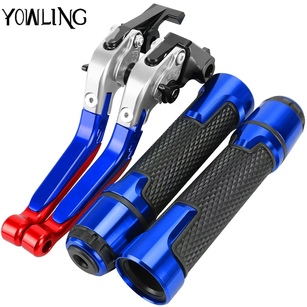 

Raptor 700R Motorcycle Accessories Brake Clutch Levers Handlebar Handle bar Hand Grips Ends FOR YAMAHA Raptor YFM660 YFM700