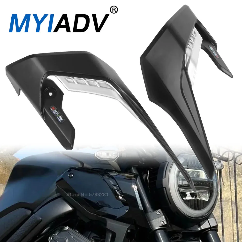 CB650R Fairing Winglets Fin Trim Cover For Honda CB 650 R 650R 2018-2022 2023 Motorcycle Wing Protector Wind Fairing Winglets