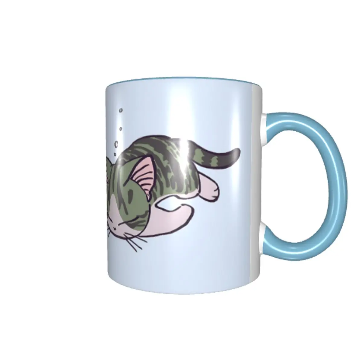 Customized C-Chis Mug Creative Cat Kawaii Animal Coffee Ceramic Mug Cup Creative Present 2