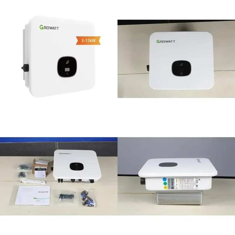 

Growatt Dc to Ac Solar Power Inverter 3000w 5kw 8kw 10kw 15kw MOD15ktl3-x 15000w Three Phase on Grid Solar Inverter