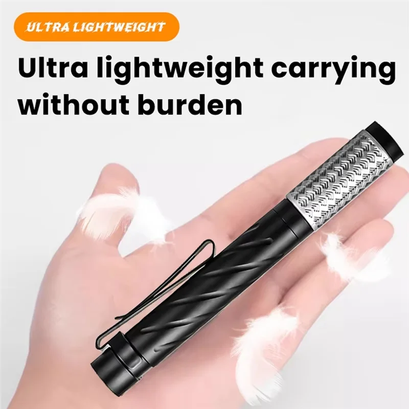 GYTB-3-Color LED Pocket Flashlight Bright Pen Light Flashlights Waterproof For Outdoor Work Inspection Emergency