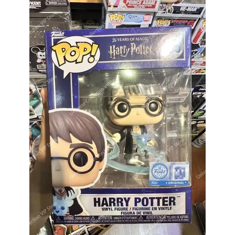 Figura Coleccionable de Vinilo Oficial Funko Pop de la Serie Harry Potter Patronus, Harry, Snape, Dumbledore, Decoración de Escritorio, Regalo de Colección