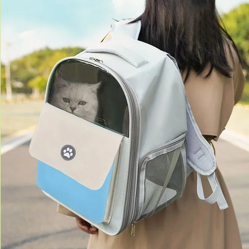 

Pet Backpack Large Capacity Space Capsule Cat Bag Portable and Breathable Capsule for Dogs and Cats Backpack