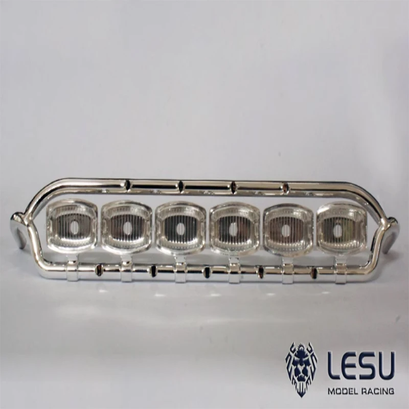 RC 1/14 Galvanisierter Scheinwerfer für Tamiya Hydraulikbagger, Lader, Muldenkipper für SCANIA MAN VOLVO Anhänger, Kipper, DIY-Teile – Detail 1