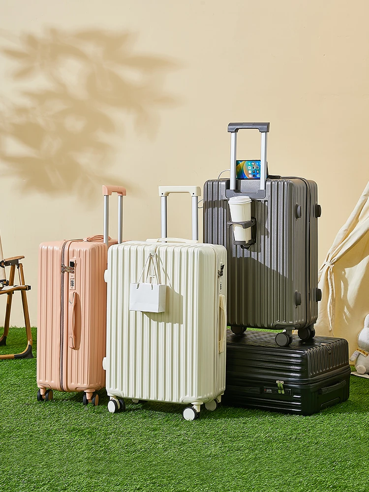 

2025 New Faion Lage Suitcase for Men And Women Color Password Lo Carry-On Bag 20 Inches 24 Inches ABS+PC Material