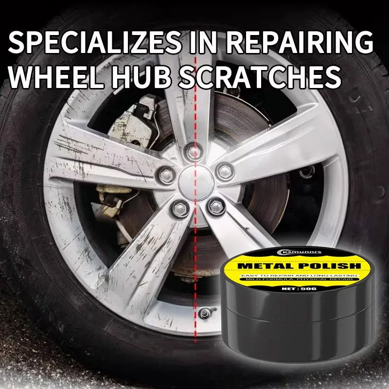 مجموعة العناية بمحور العجلات: معجون تلميع للخدش والتآكل، معجون تلميع لاستعادة البهتان لصيانة السيارات #3
